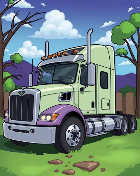 Cartoon Semi Truck Pictures: Even More Cartoon Semi Truck Pictures Added