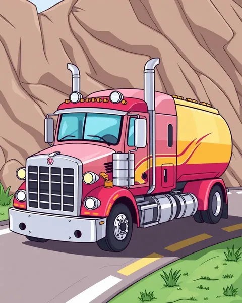 Cartoon Semi Truck Pictures: Even More Cartoon Semi Truck Pictures Added