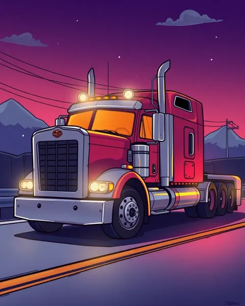 Cartoon Semi Truck Pictures: Even More Cartoon Semi Truck Pictures