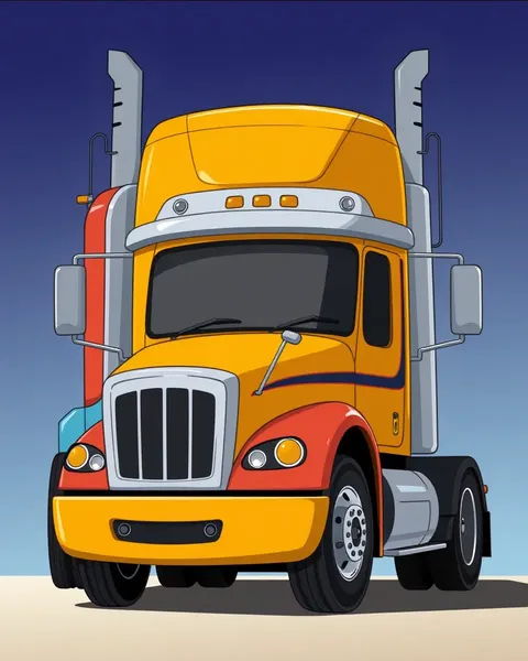 Cartoon Semi Truck Pictures: More Cartoon Semi Truck Pictures Found