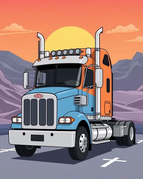 Cartoon Semi Truck Pictures: Still More Cartoon Semi Truck Pictures Found