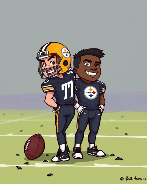 Cartoon Steelers Pictures for Entertainment