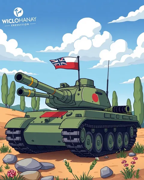 Cartoon Tank Images for Entertainment Purposes