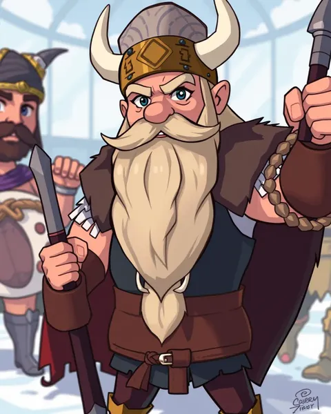 Cartoon Viking Art and Pictures