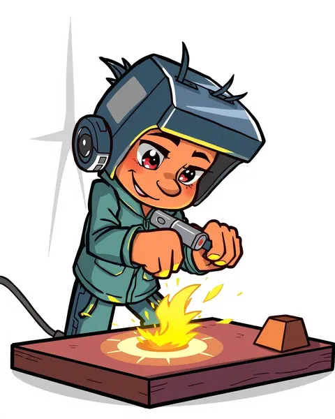 Cartoon Welder Images: Welder's Cartoon Images Collection