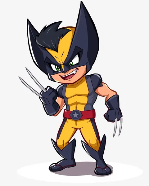 Cartoon Wolverine Pictures for Fans Only