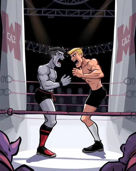 Cartoon Wrestling Pictures for Everyone's Enjoyment