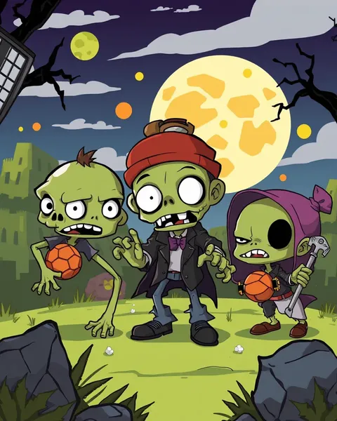 Cartoon Zombie Images: Playful Undead Illustrations