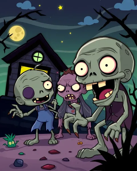 Cartoon Zombie Images: Whimsical Undead Illustrations