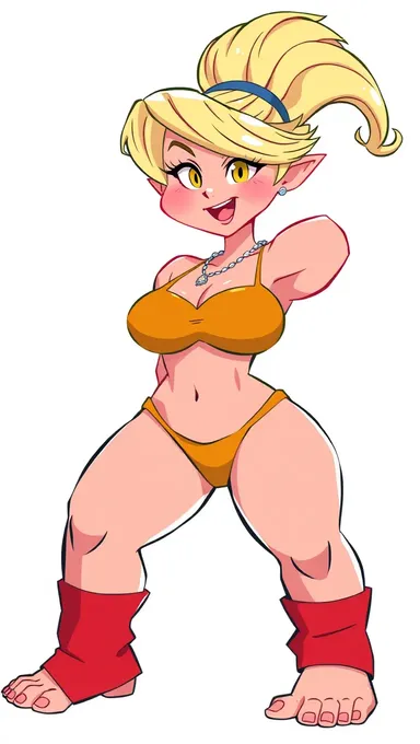 Cartoon of Big Boobs: Big Breasted Cartoon Characters Illustrated