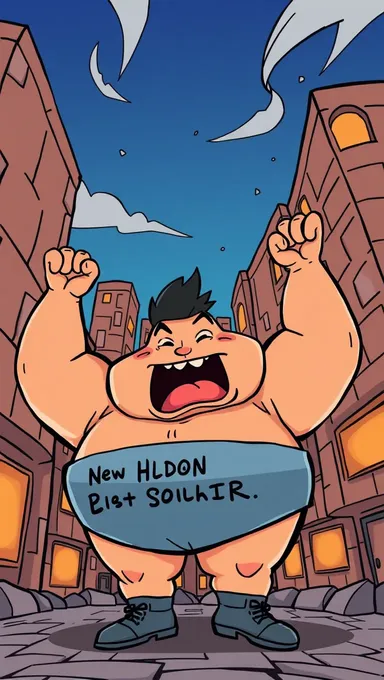 Cartoon of Big Boobs: Cartoon Featuring Large Breasted Figures