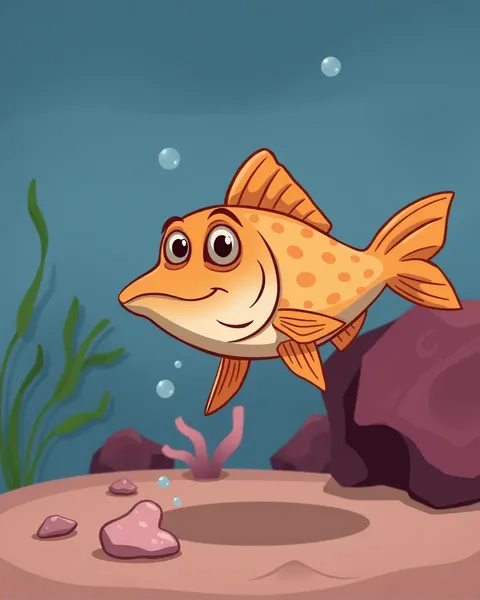 Catfish Cartoon Image: Faux Fish Cartoon Image Created