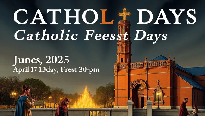 Catholic Feast Days 2025 Calendar Information Available Online