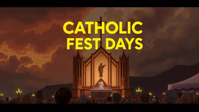 Catholic Feast Days 2025 Important Dates and Celebrations