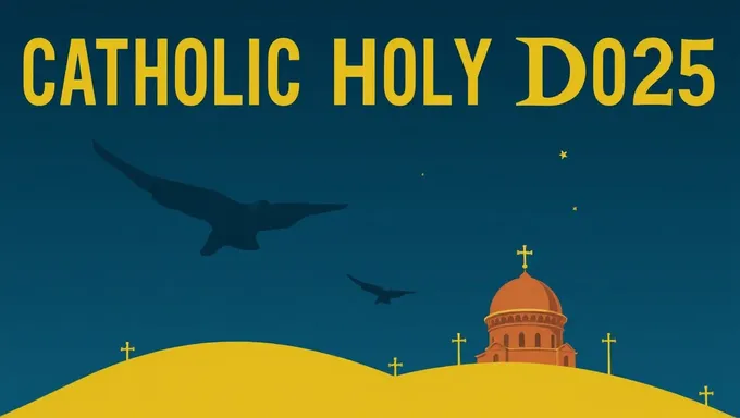 Catholic Holy Days in 2025 Calendar Announced