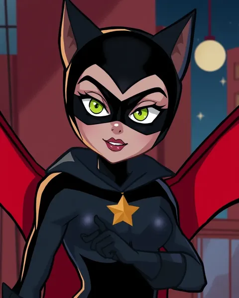 Catwoman's Cartoon Images: A Feline Fantasy