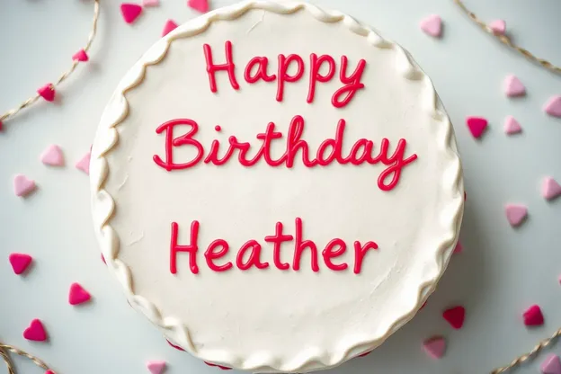 Celebrate Happy Birthday Heather with Beautiful Images