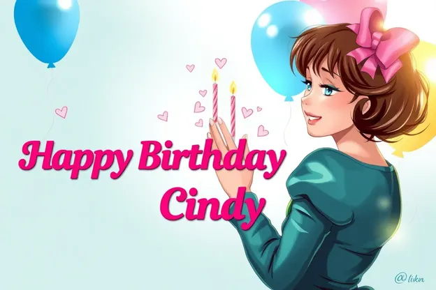 Celebrating Cindy's Special Day with Happy Images