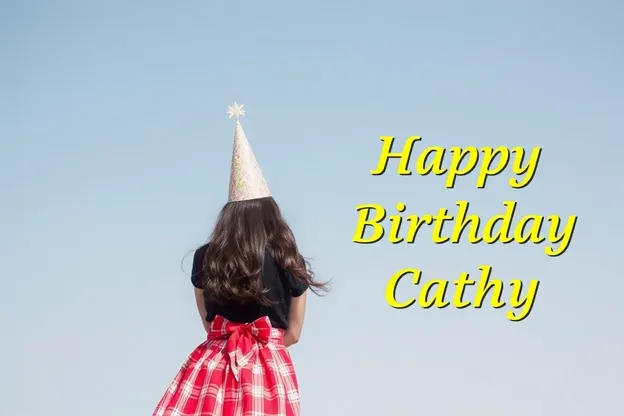 Celebrating Happy Birthday with Cathy Images