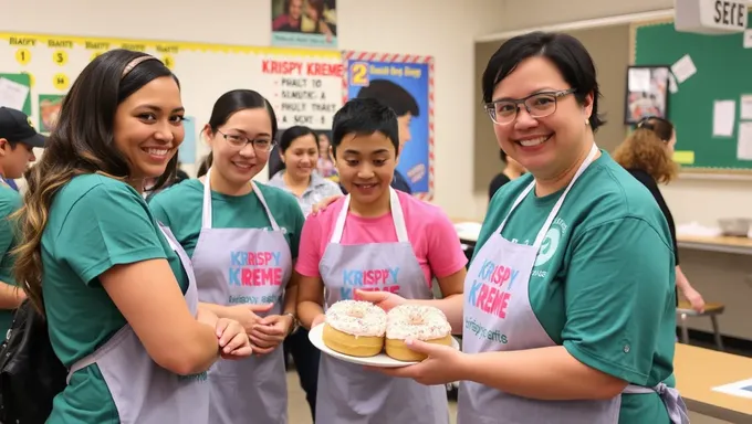 Celebrating Teachers with Krispy Kreme in 2025