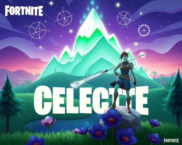 Celeste PNG Fortnite Skin Features Unique Design