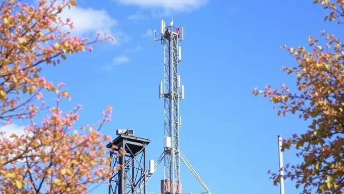 Cell Tower in Manchester NH Being Built