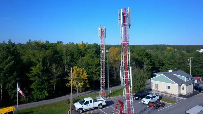 Cell Tower in Manchester NH Being Built