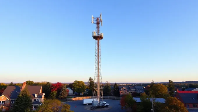 Cell Tower in Manchester NH Under Construction 2025