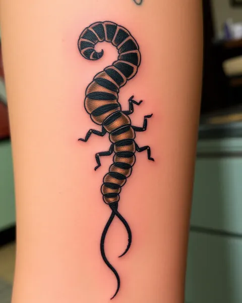 Centipede Tattoo Meaning: A Representation of Perseverance and Endurance