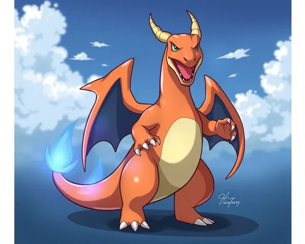 Charizard PNG Image Editing Software Available