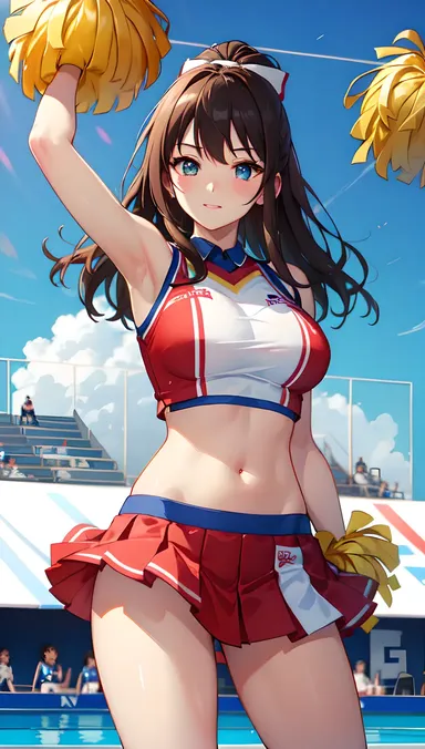 Cheerleader hentai: Sexualized School Spirit