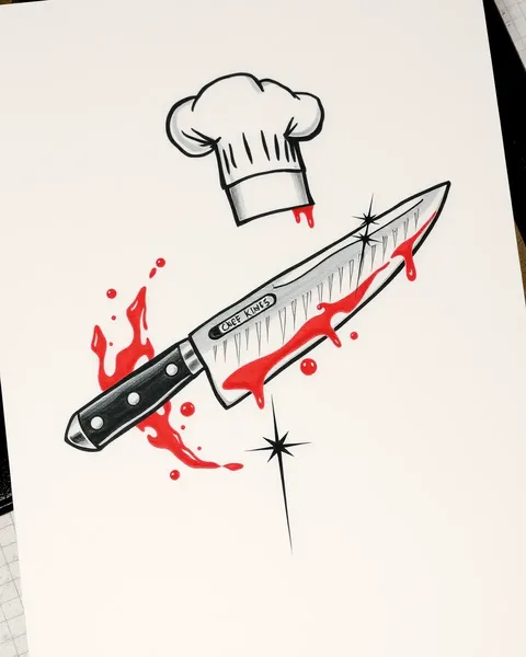 Chef Knife Tattoo Art and Design Inspiration