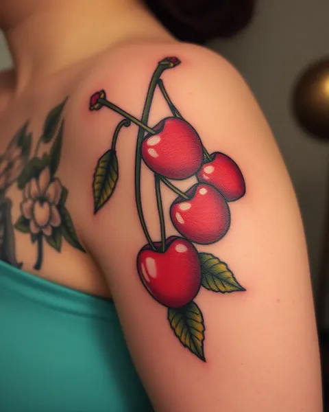 Cherry Tattoo Meaning: A Representation of Fertility