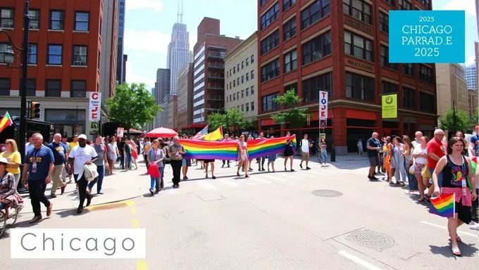 Chicago Pride Parade 2025 Route Map Details