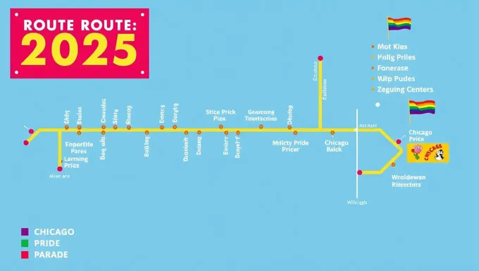 Chicago Pride Parade 2025 Route Map Revealed