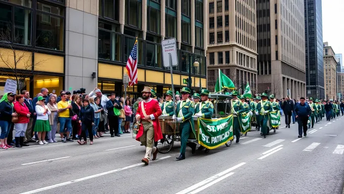 Chicago St. Patricks Day Parade 2025 Participants