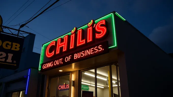 Chili's Going Out of Business News