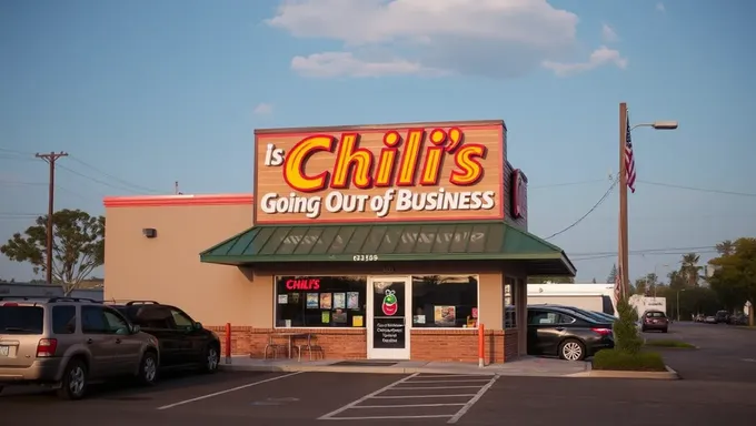 Chili's Going Out of Business in 2025