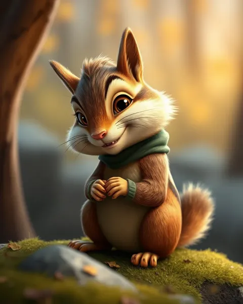 Chipmunk Cartoon Images for Children's Entertainment