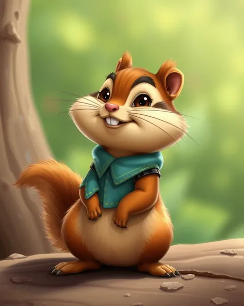 Chipmunk Cartoon Pictures Collection