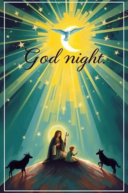 Christian Good Night Images with Bible Verses