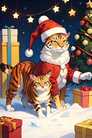 Christmas Animals Pictures: Joyful Holiday Season Imagery