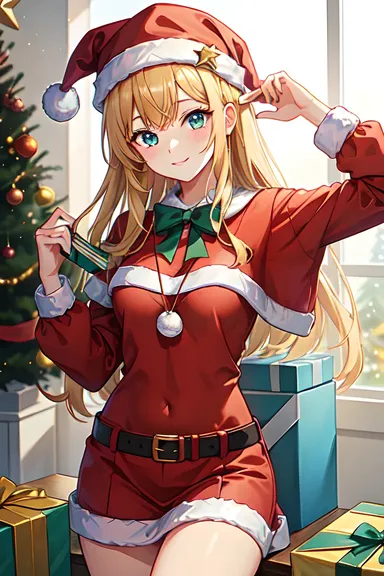 Christmas Anime Pictures and Illustrations Collection