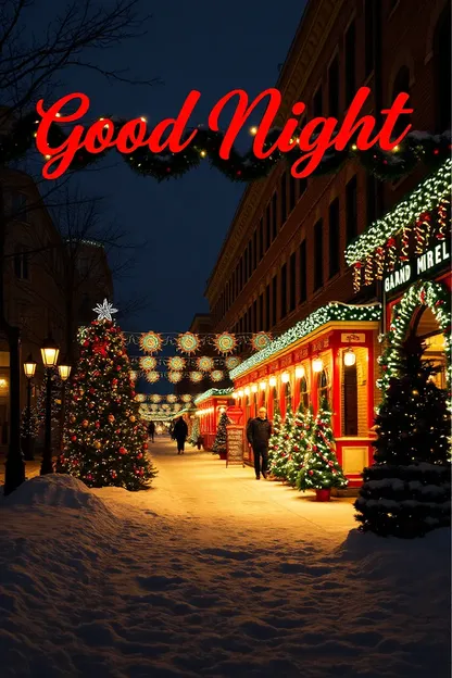 Christmas Night Images to Send Good Wishes