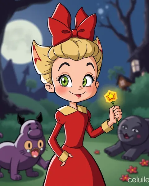 Cindy Lou Who Cartoon Image Features