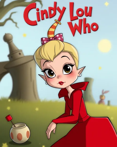 Cindy Lou Who Cartoon Image Visualization