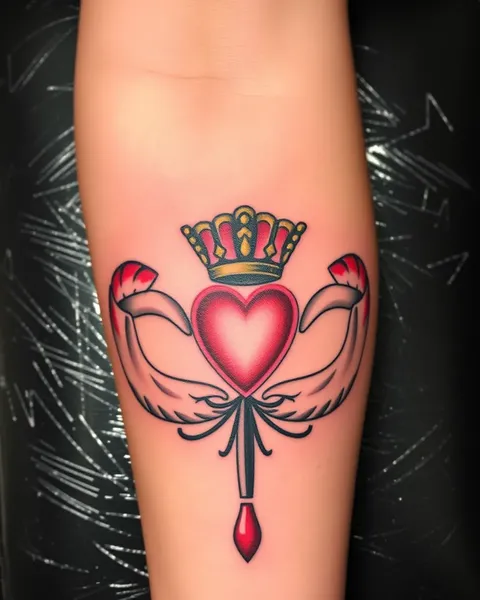 Claddagh Tattoo Designs for Couples and Partners