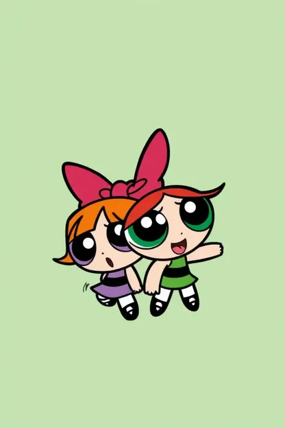 Classic 1998 Powerpuff Girls Animated GIF