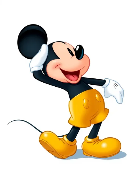 Classic Cartoon Images of Mickey Mouse