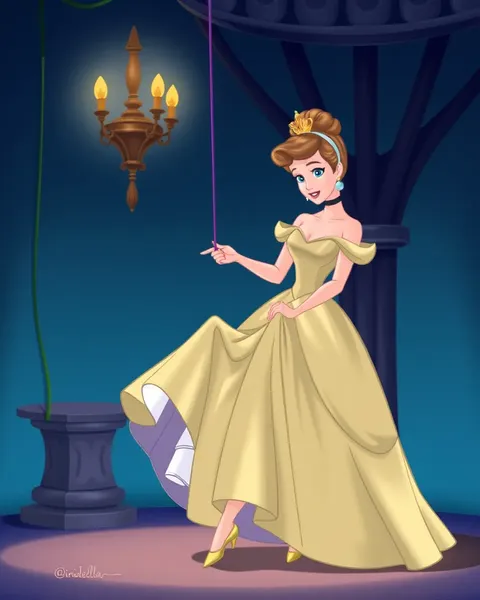 Classic Cinderella Cartoon Pictures for Kids